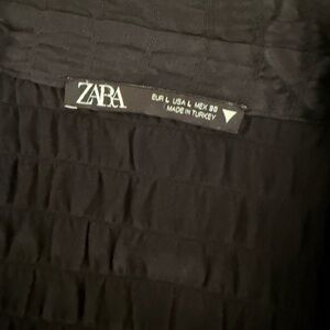 Zara Black Blouse